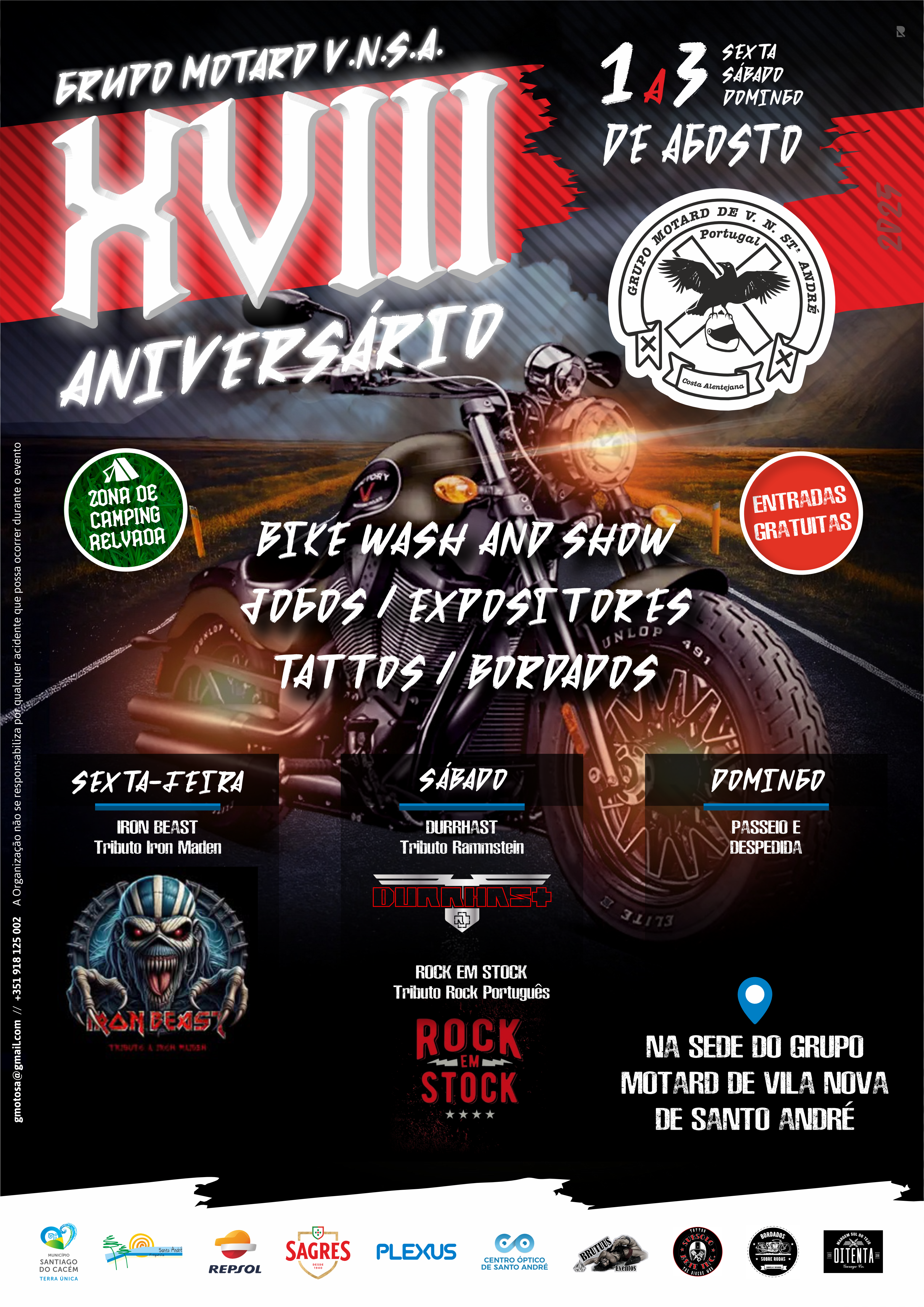 GRUPO MOTARD - XVII ANIVERSáRIO_A3