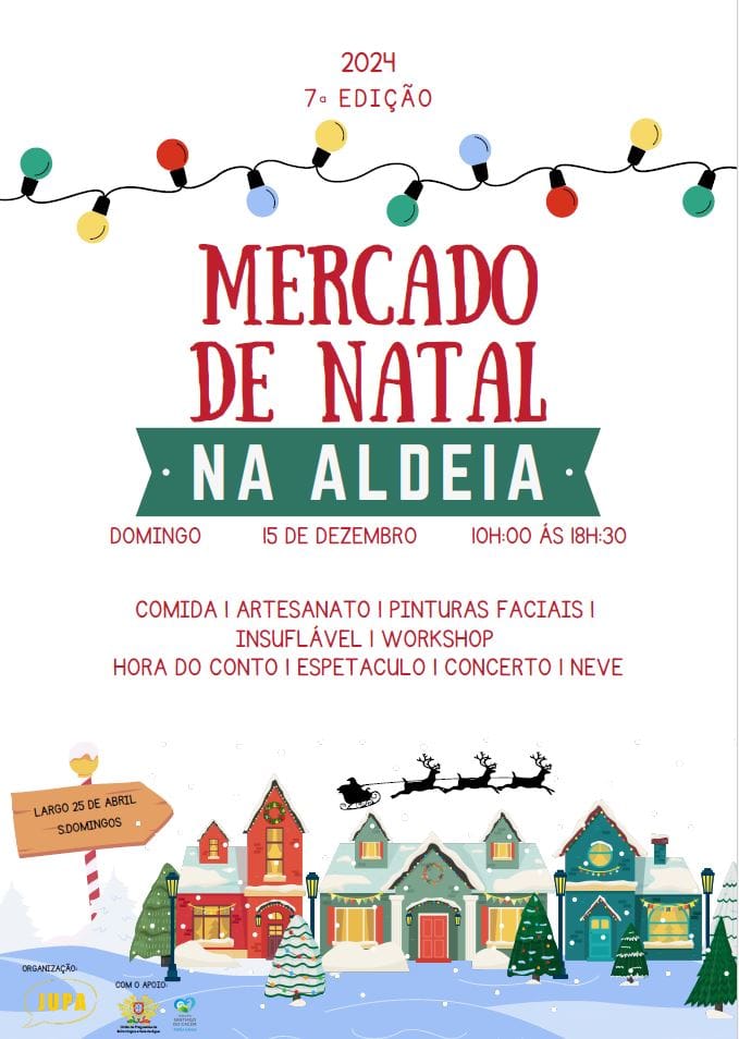 Mercado de Natal na Aldeia