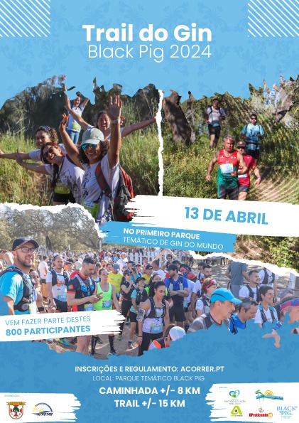 Trail do Gin Black Pig 2024 – Câmara Municipal de Santiago do Cacém